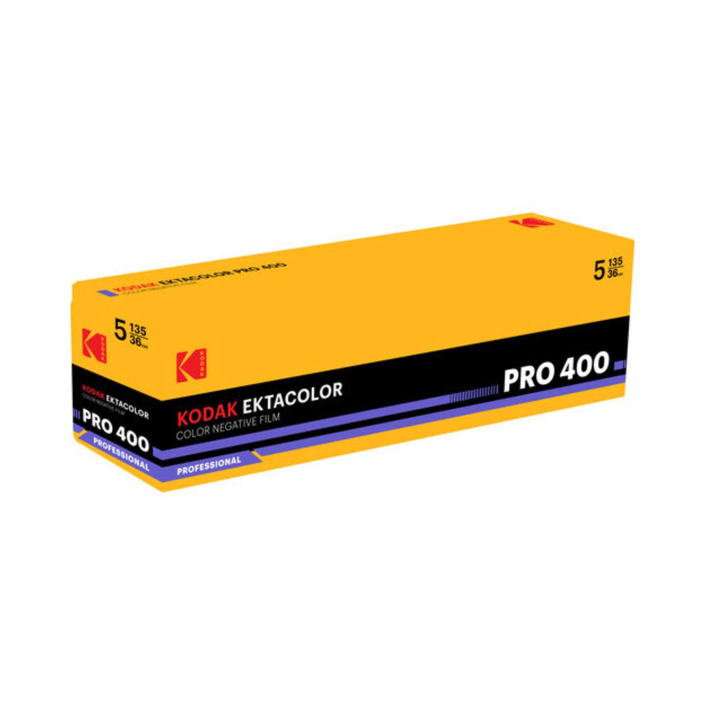 Kodak Ektacolor Pro 400 Colour Negative Film (35mm Roll Film, 36 Exposures)