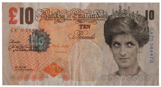 BANKSY - DI-FACED TENNER