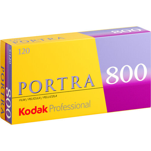 Kodak Professional Portra 800 Colour Negative Film (120 Roll Film)