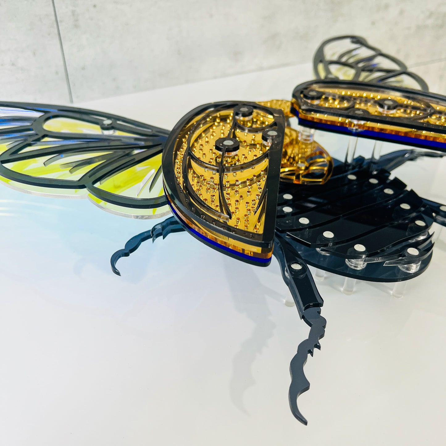 ORNATELY ART - GOLDEN SCARAB BEETLE