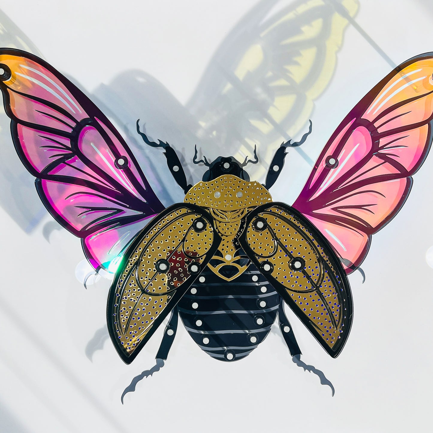 ORNATELY ART - GOLDEN SCARAB BEETLE
