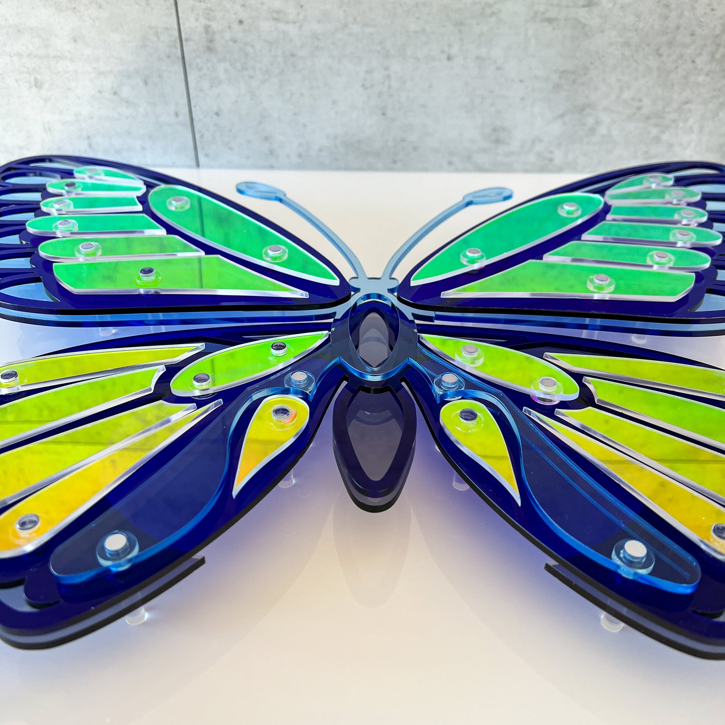 ORNATELY ART - BLUE BUTTERFLY
