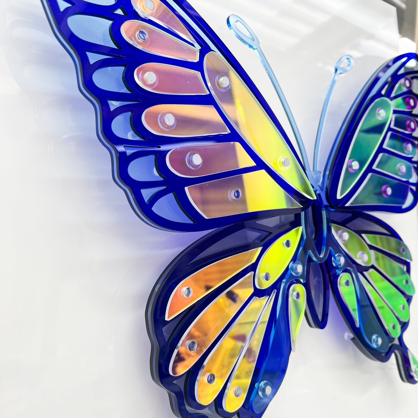 ORNATELY ART - BLUE BUTTERFLY