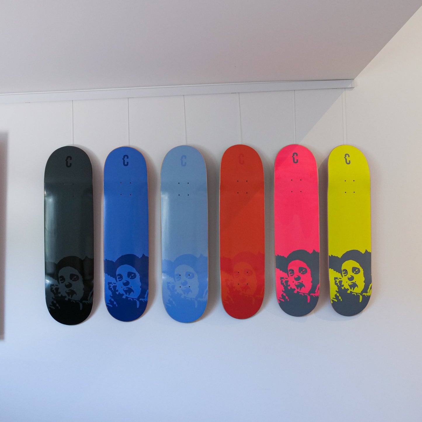 CLOWN SKATEBOARDS - MANIFESTO DECKS SET OF 6