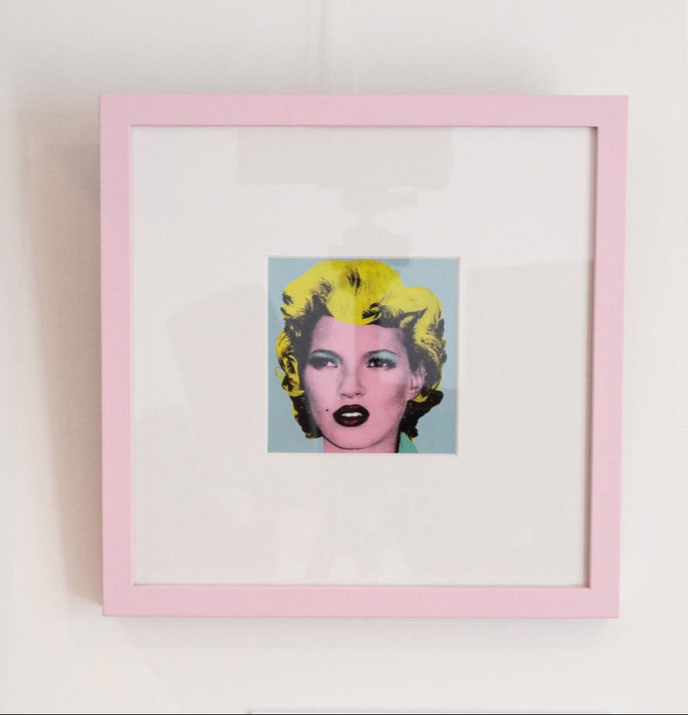 Kate Moss Postcard