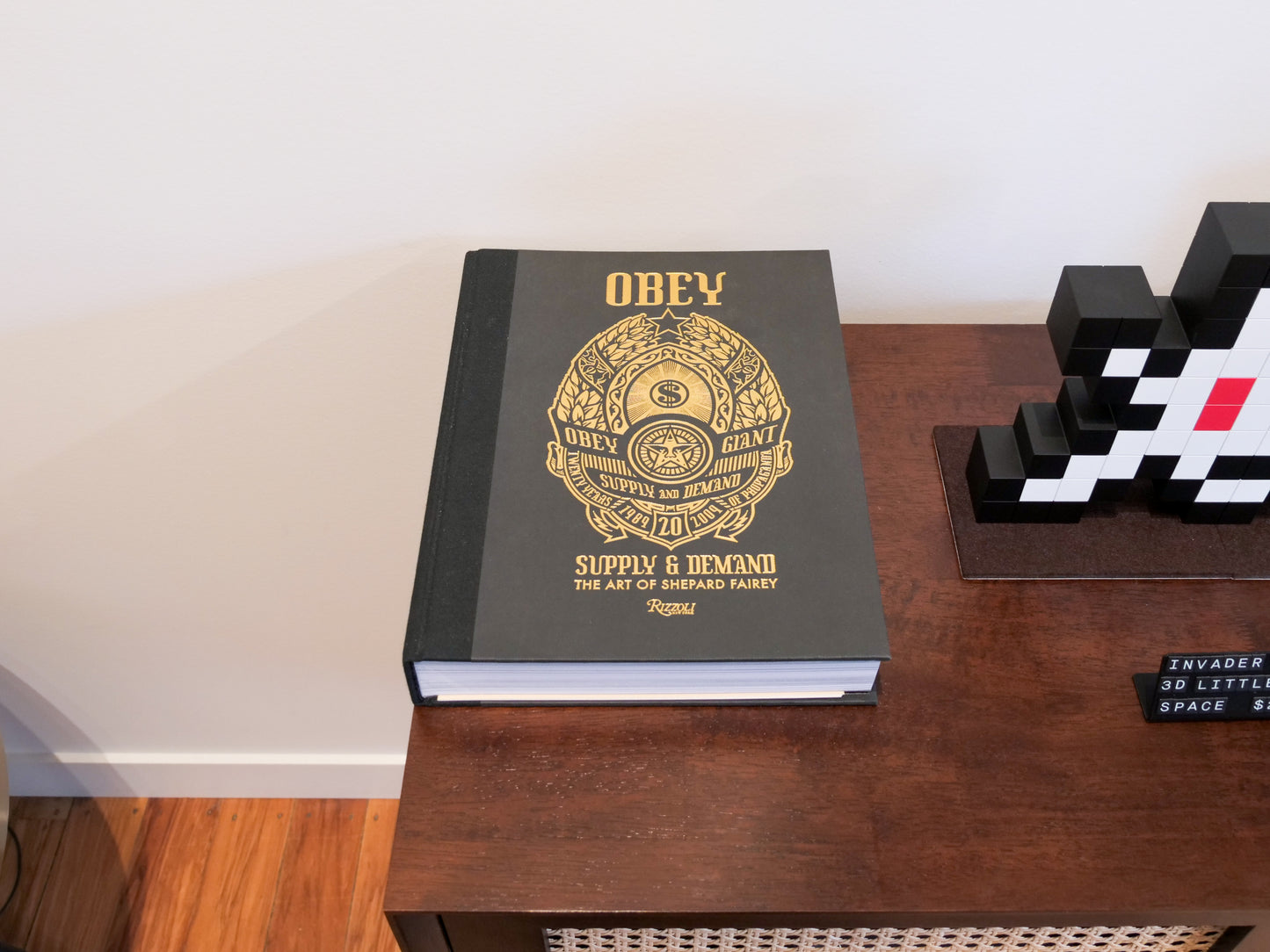 SHEPARD FAIREY - SUPPLY AND DEMAND SIGNED BOOK (20 YEAR EDITION)