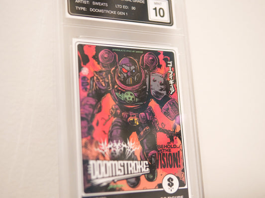 SWEATS - DOOMSTROKE CASED COLLECTOR CARD