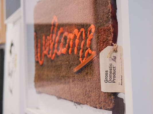 Banksy GDP Welcome Mat for sale Queenstown New Zealand