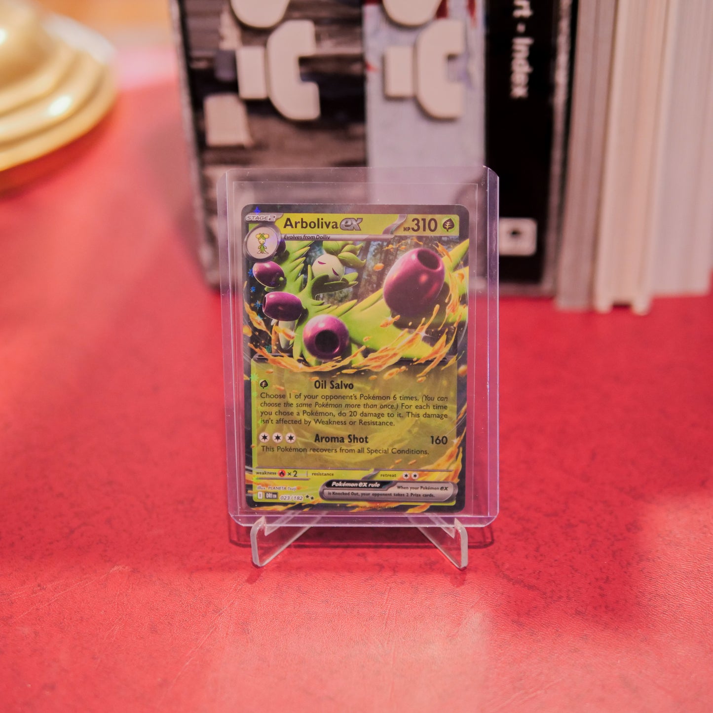 Arboliva ex Pokémon - Double Rare - 023/182 Destined Rivals