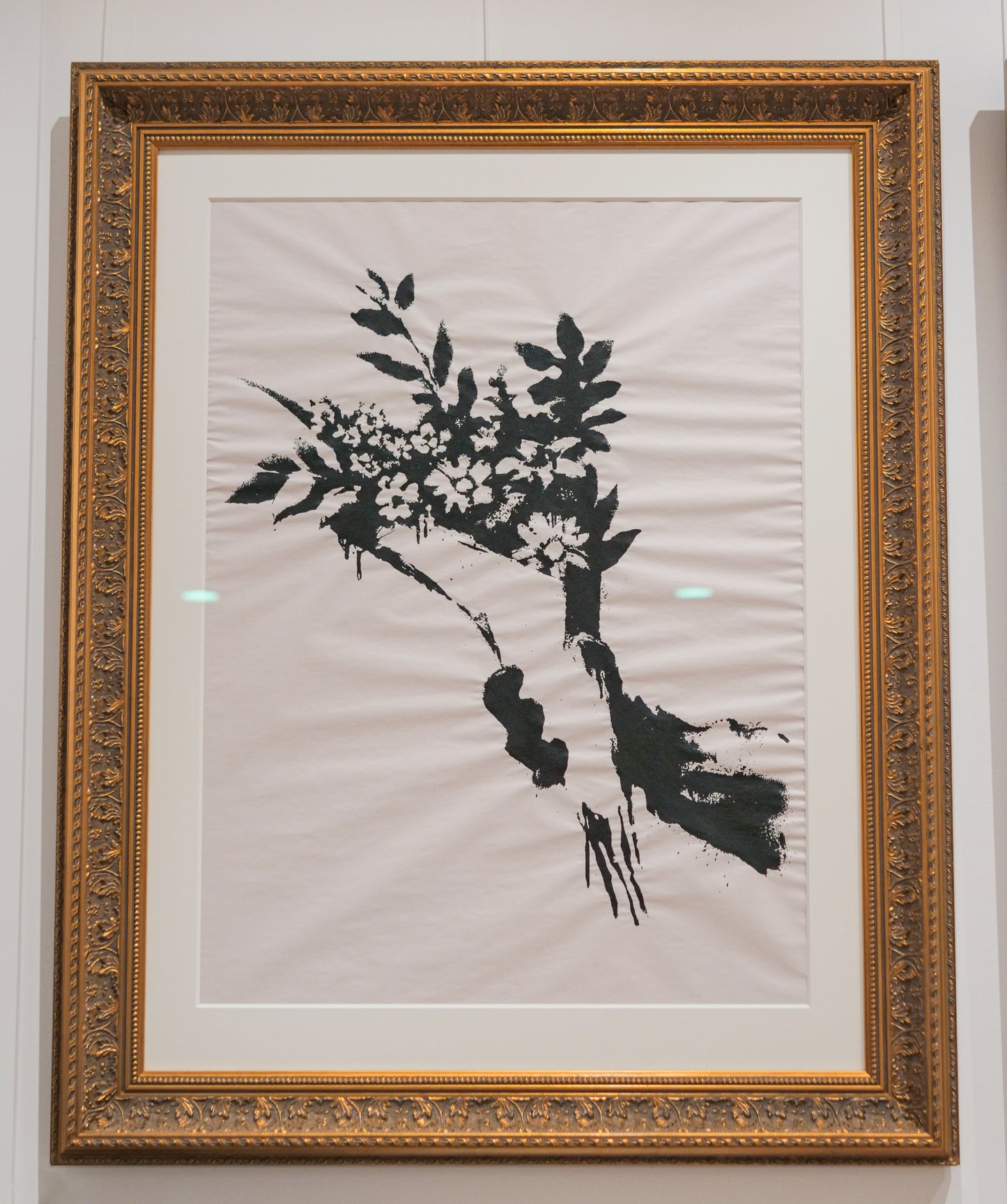 BANKSY - GDP FLOWER THROWER