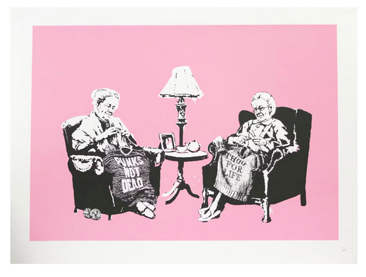 BANKSY - GRANNIES (UNSIGNED)