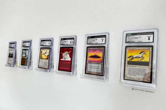 Trading Card Wall Mount Display