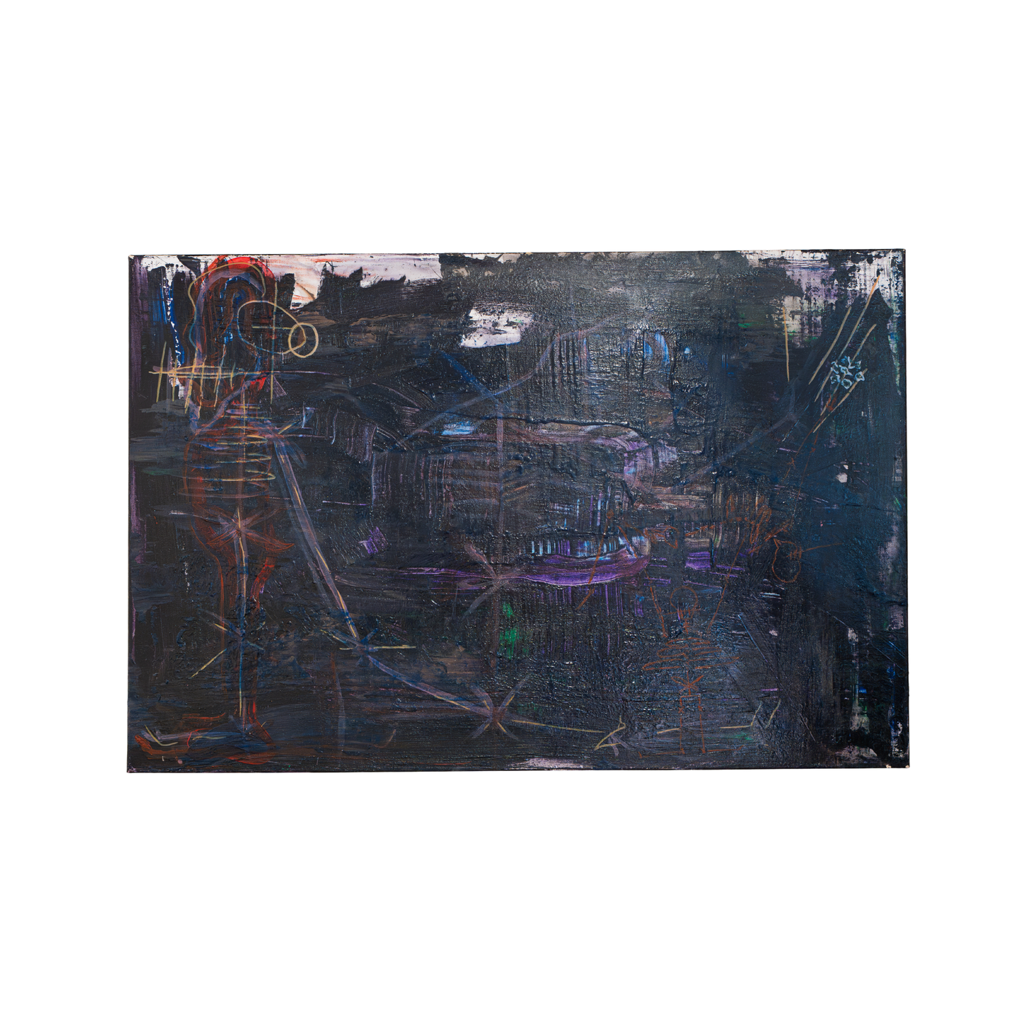 The Blind by GG Reckless, original contemporary painting exhibited in Queenstown New Zealand