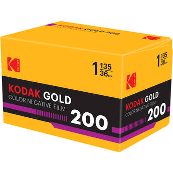 Kodak Eastman GOLD 200 Colour Negative Film (35mm - 36 Exposures)