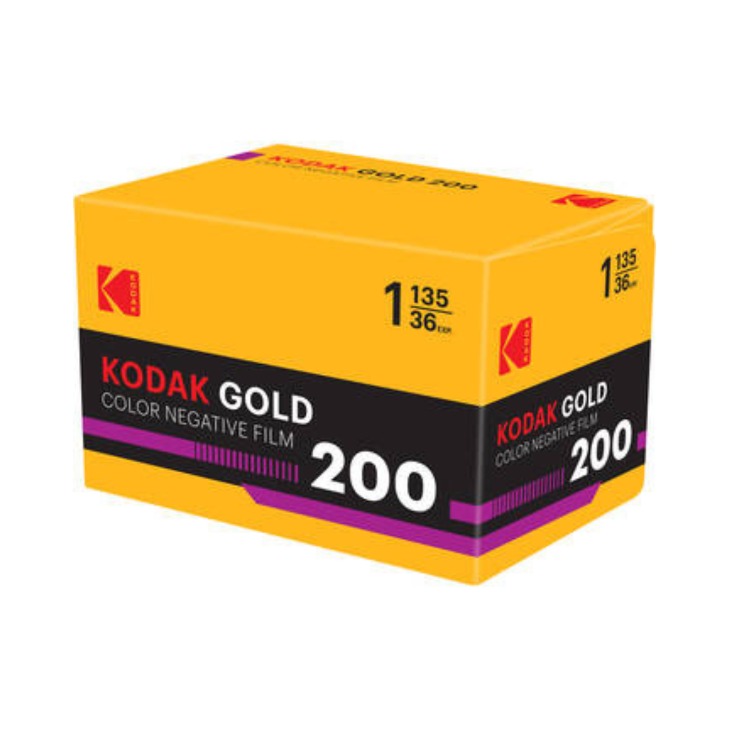 Kodak Eastman GOLD 200 Colour Negative Film (35mm - 36 Exposures)