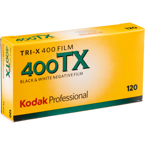 Kodak Professional Tri-X 400 Black and White Negative Film (120 Roll Film)