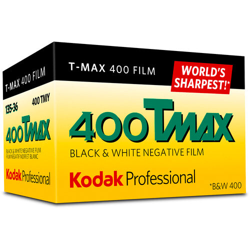 Kodak Professional T-Max 400 Black and White Negative Film (35mm - 36 Exposures)