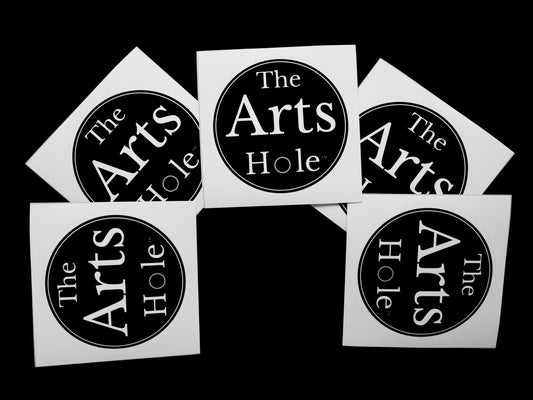 The Arts Hole Sticker Pack handmade original local artwork