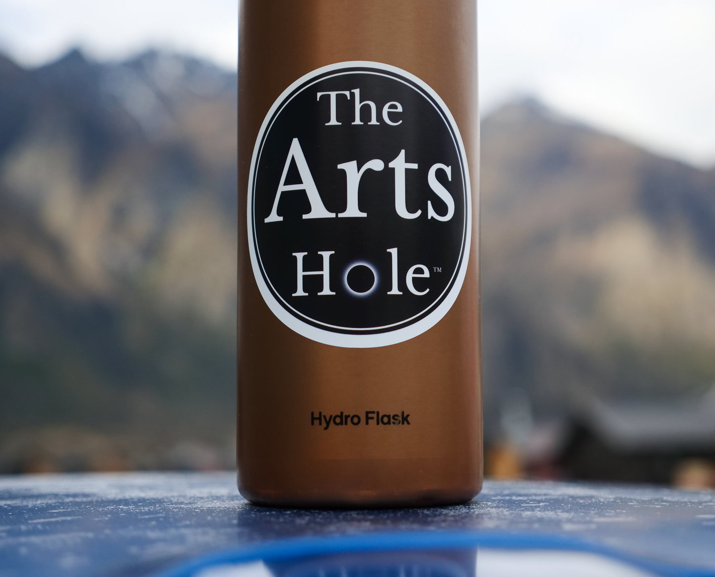 The Arts Hole Sticker Water handmade original local artwork 