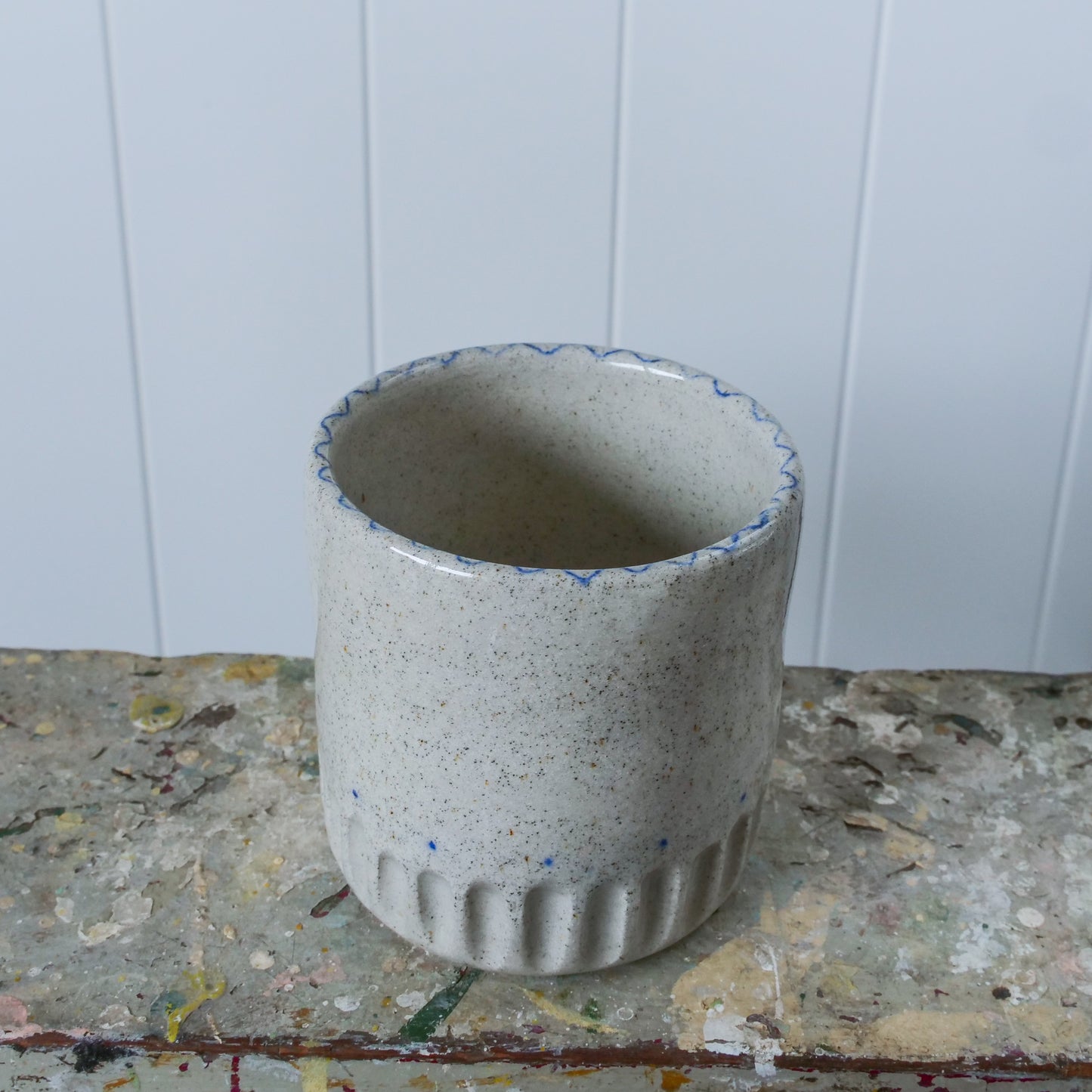 Grey Speckled Tumbler