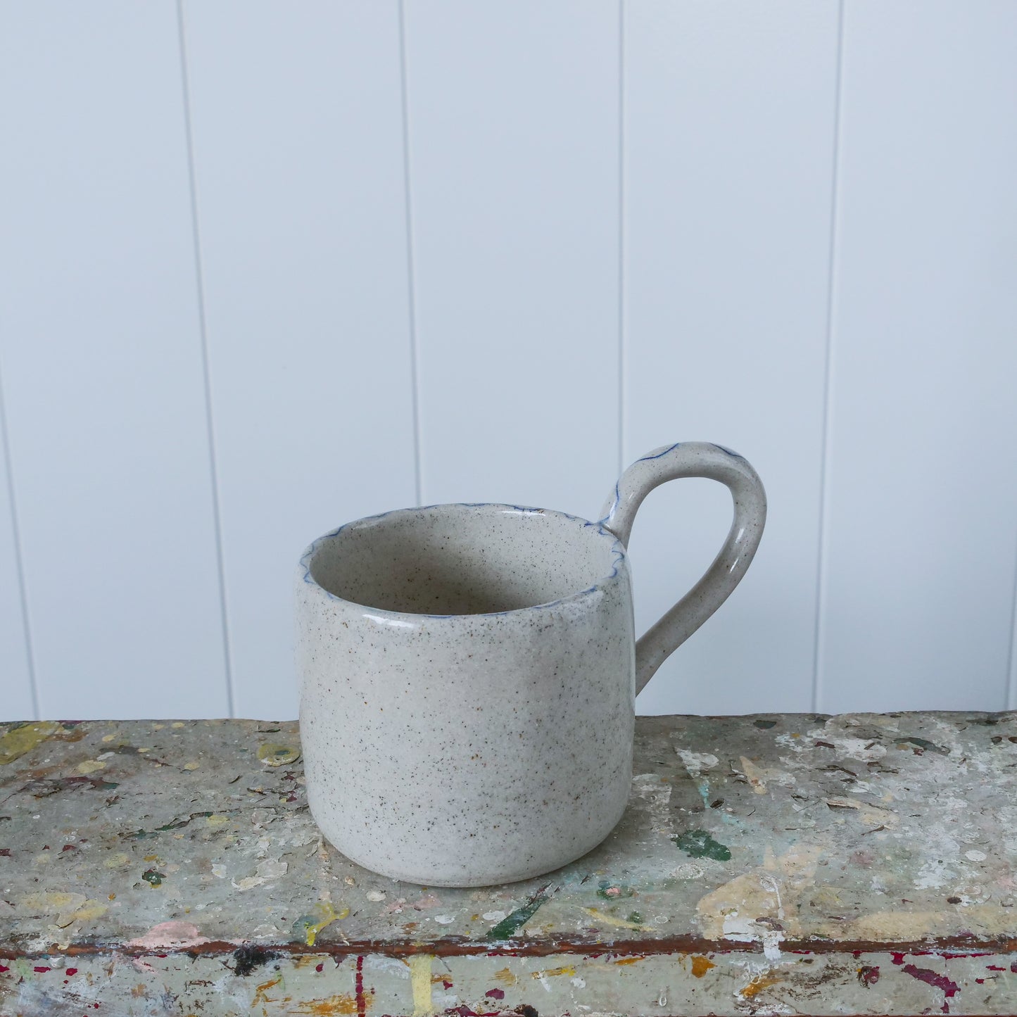 Grey Speckled Mug