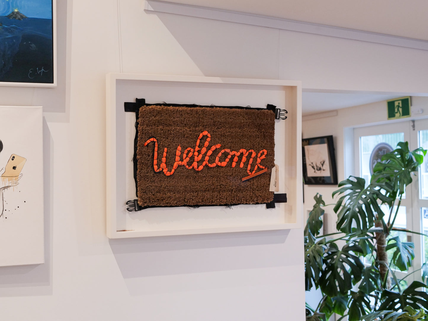 Banksy GDP Welcome Mat for sale Queenstown New Zealand