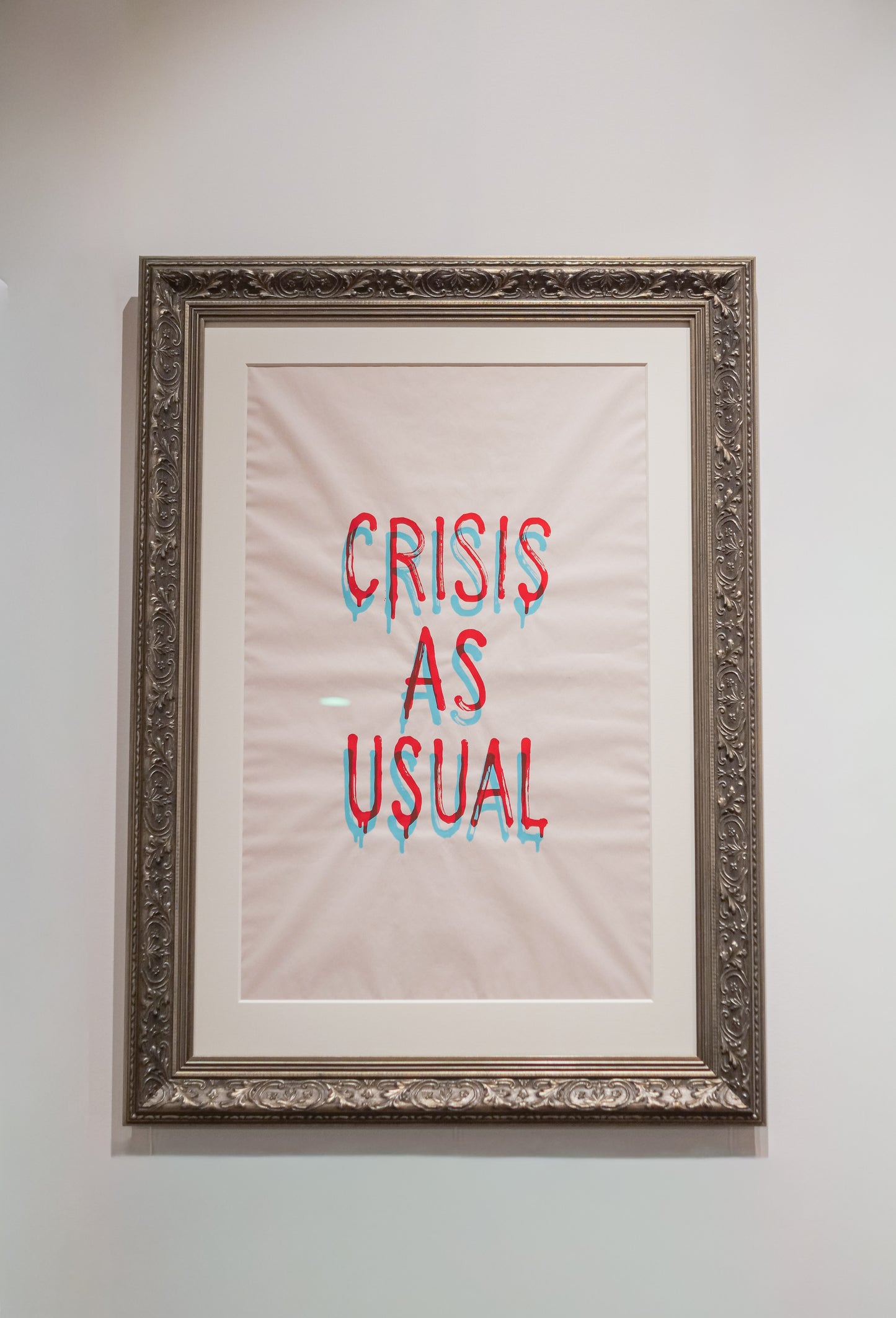 BANKSY - GDP CRISIS AS USUAL