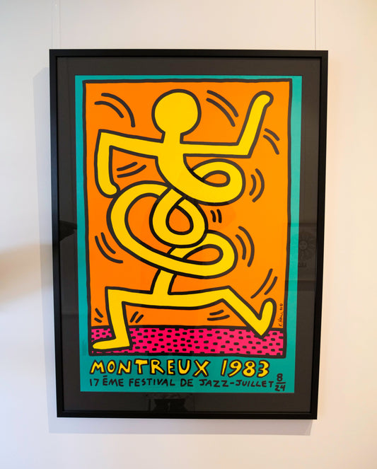 KEITH HARING - 1983 MONTREUX JAZZ FESTIVAL (GREEN)