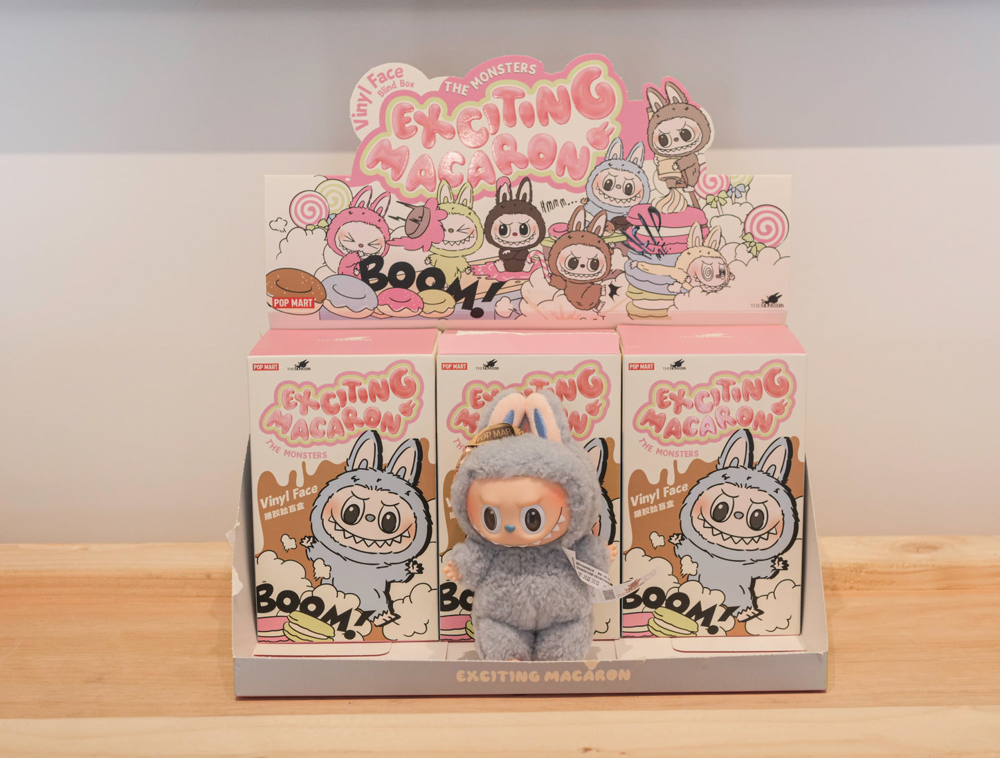 Pop Mart Labubu The Monsters Tasty Macarons - Vinyl Plush Pendant Blind Box