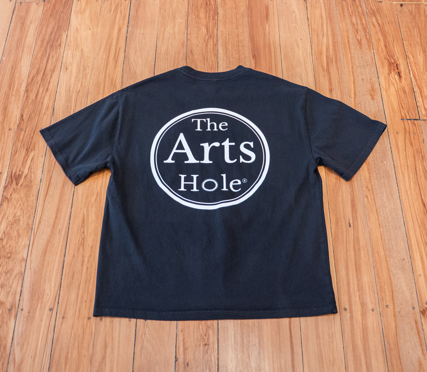Heavy Arts Hole Tee - Front and Back Logo