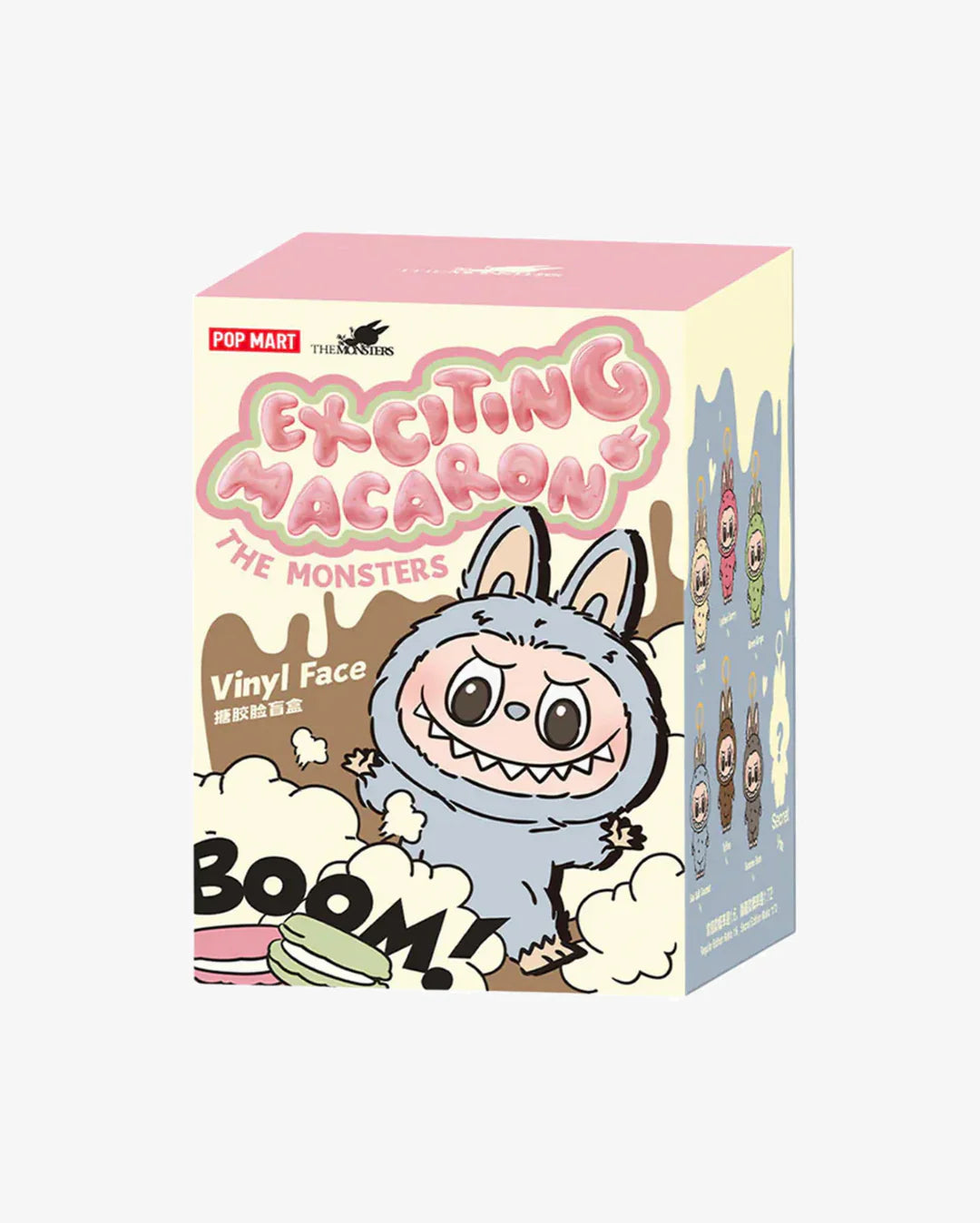 Pop Mart Labubu The Monsters Tasty Macarons - Vinyl Plush Pendant Blind Box