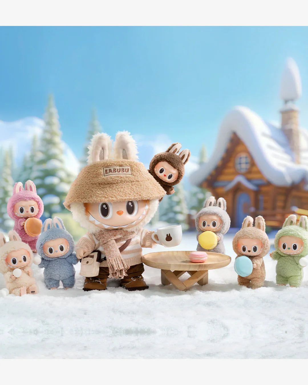 Pop Mart Labubu The Monsters Tasty Macarons - Vinyl Plush Pendant Blind Box