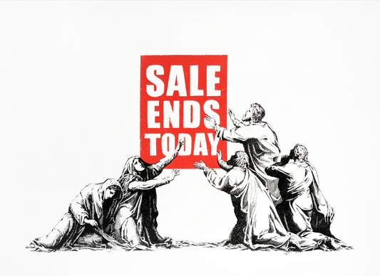 BANKSY - SALE ENDS LA EDITION (UNSIGNED)