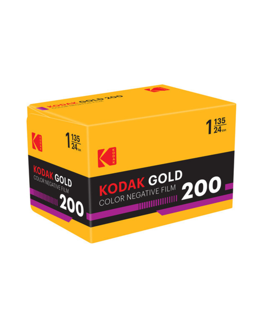 Kodak Eastman Gold 200 ISO 35mm colour negative film, 24 exposures