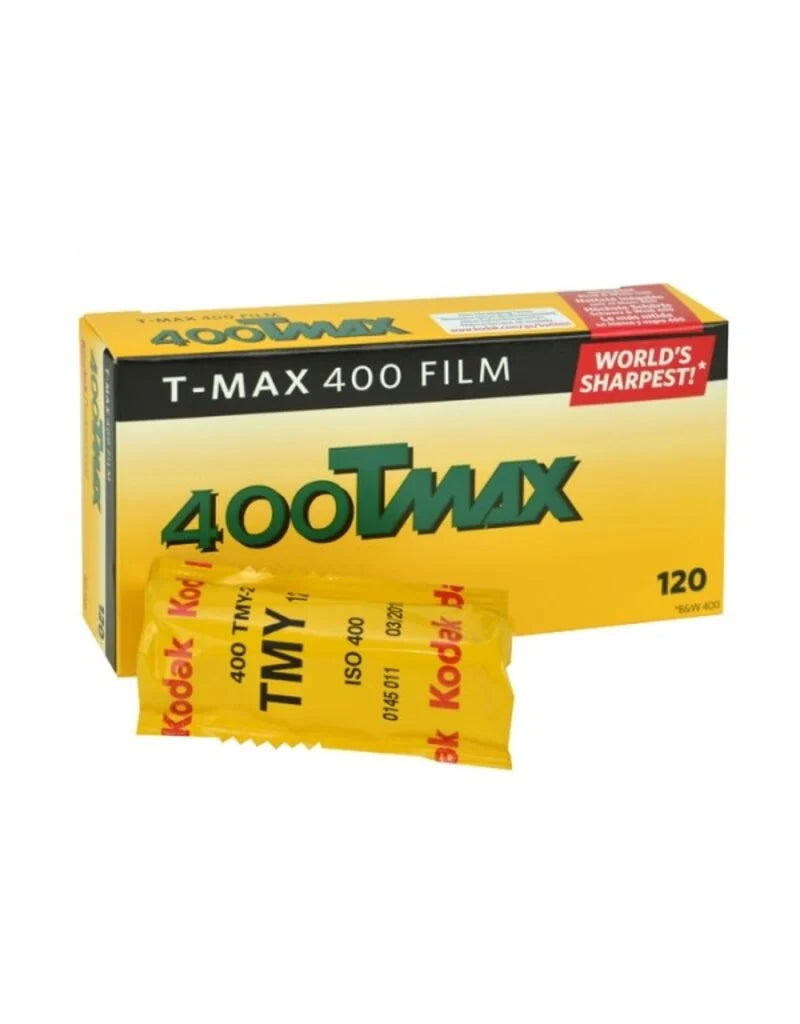 Kodak Professional T-Max 400 Black and White Negative Film (120 Roll Film)