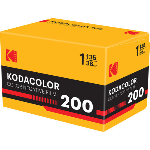 Kodak Kodacolor 200 Colour Negative Film (35mm - 36 Exposures)
