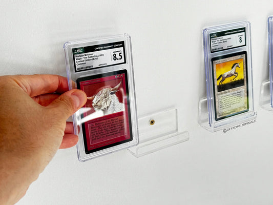 Trading Card Wall Mount Display